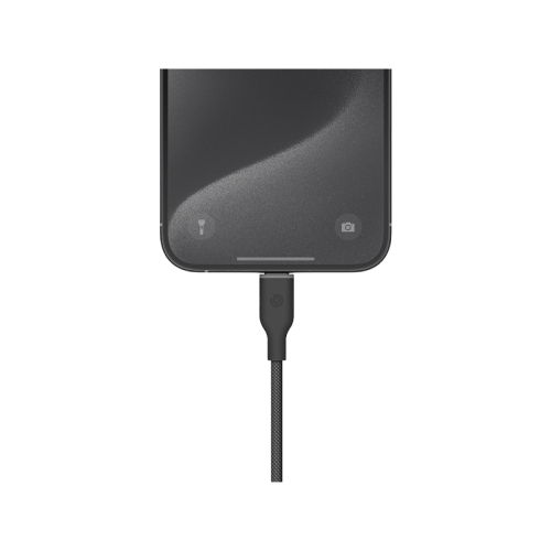 كابل Bazic GoCharge Weave USB-C إلى USB-C 480Mbps 60W بطول 1.5 متر - أسود